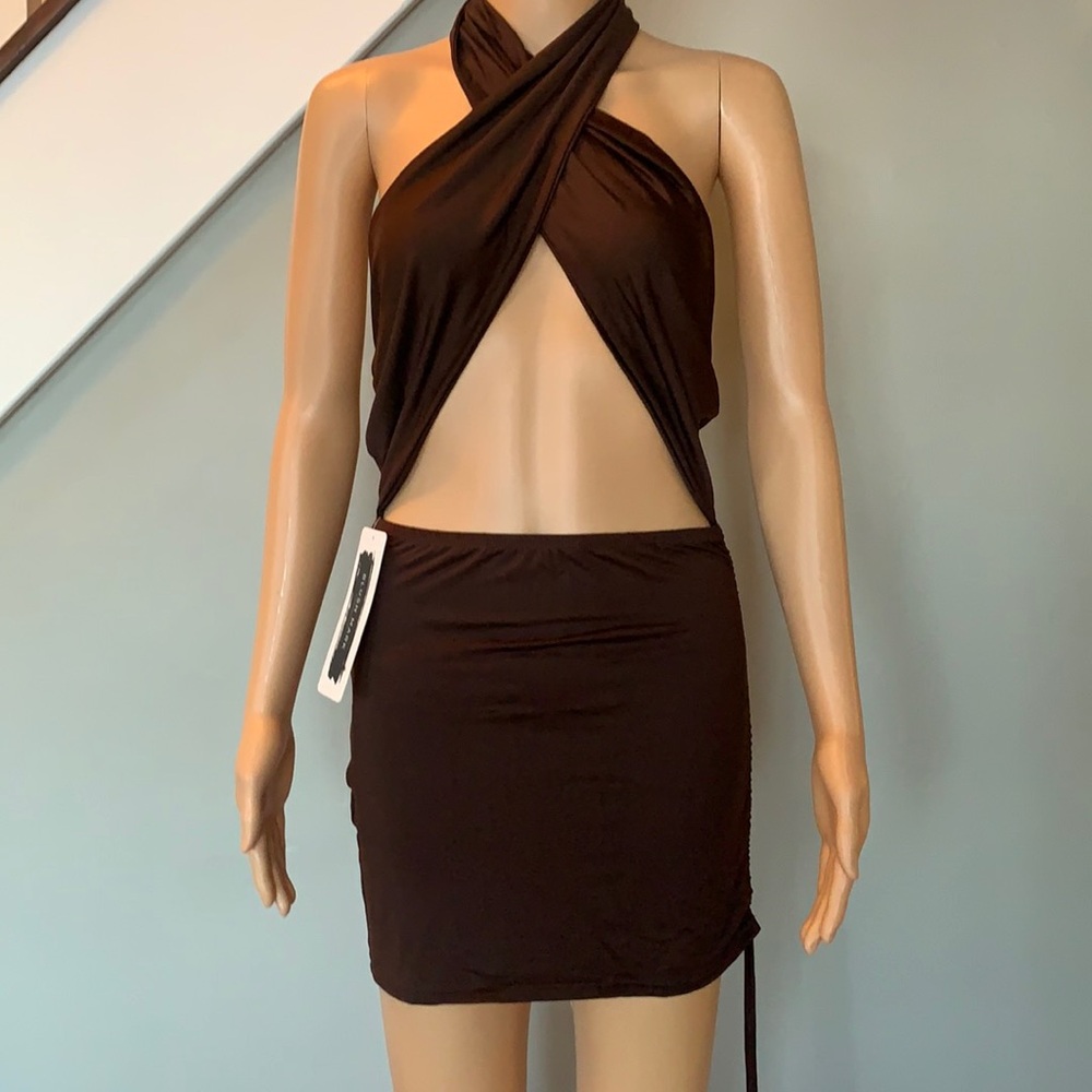 Brown dress